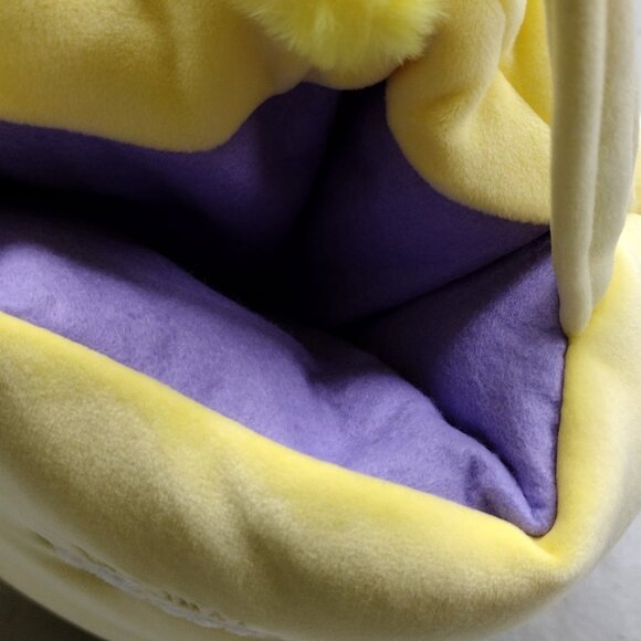 Squishmallows Ivanna Chick Easter Basket Plush Yellow Bag with Tag - Picture 4 of 8